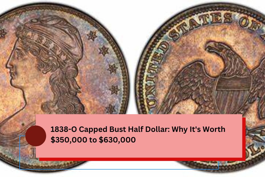 1838-O Capped Bust Half Dollar Why It's Worth $350,000 to $630,000