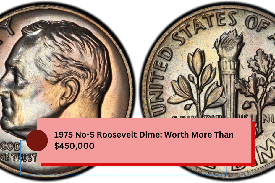 1975 No-S Roosevelt Dime: Worth More Than $450,000