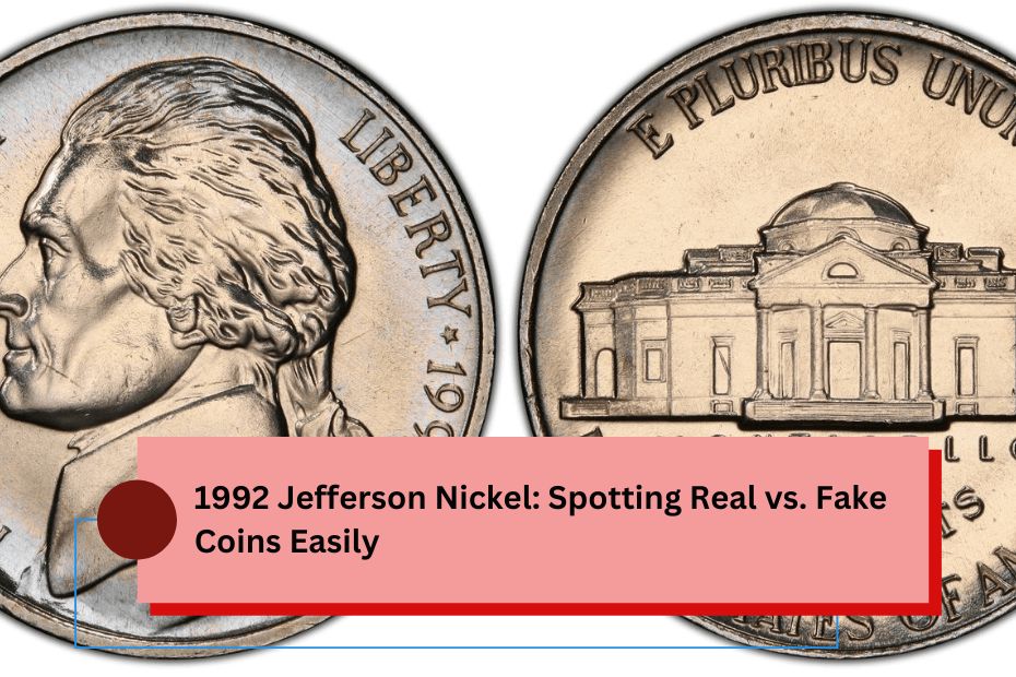 1992 Jefferson Nickel: Spotting Real vs. Fake Coins Easily