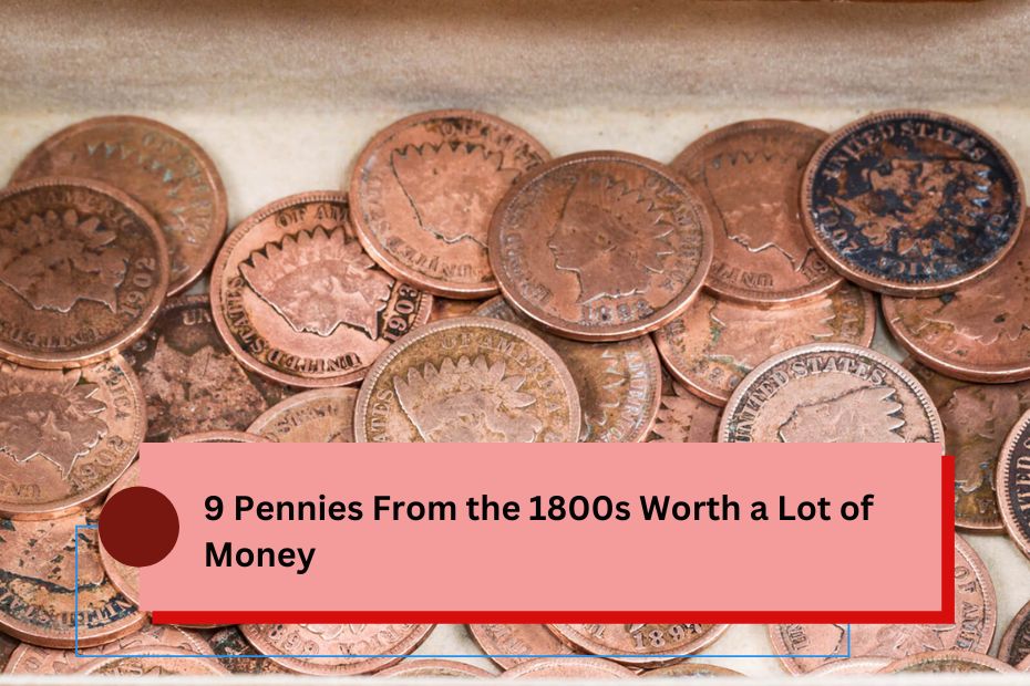 9 Pennies From the 1800s Worth a Lot of Money