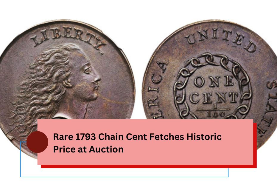 Rare 1793 Chain Cent Fetches Historic Price at Auction