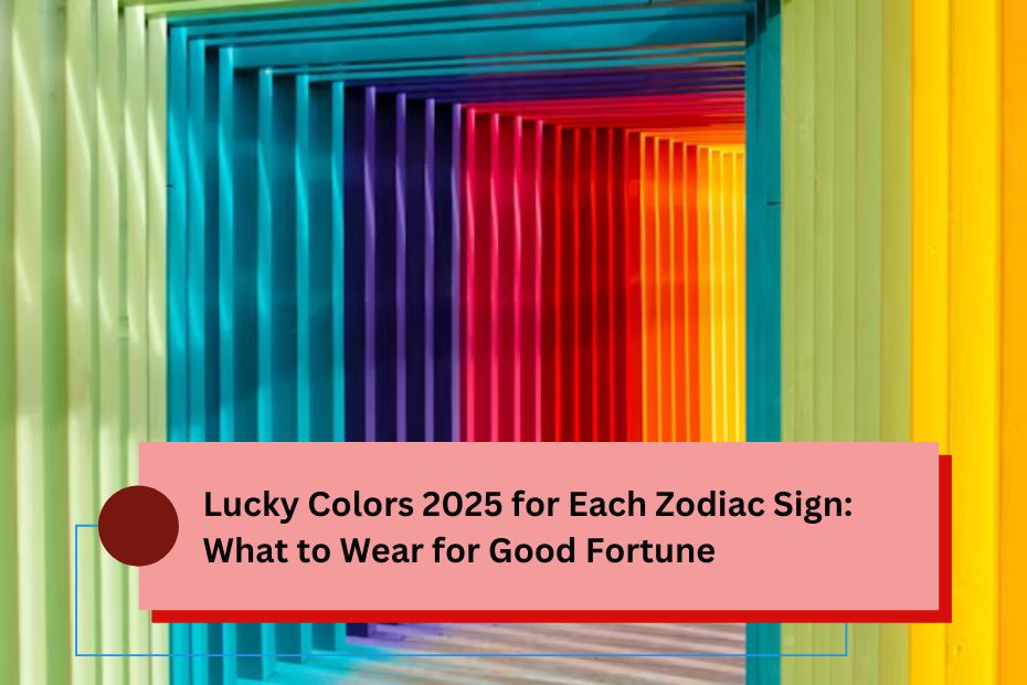 Lucky Colors 2025 for Each Zodiac Sign: What to Wear for Good Fortune