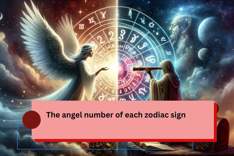 The angel number of each zodiac sign