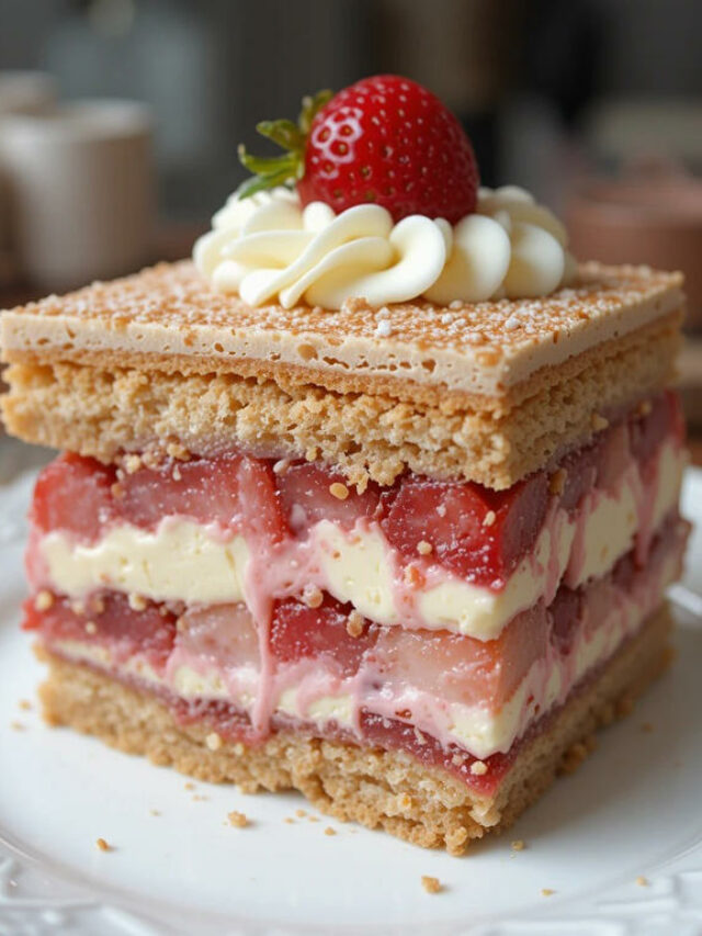 Sweet Simplicity: White Chocolate-Strawberry Tiramisu Made Easy!